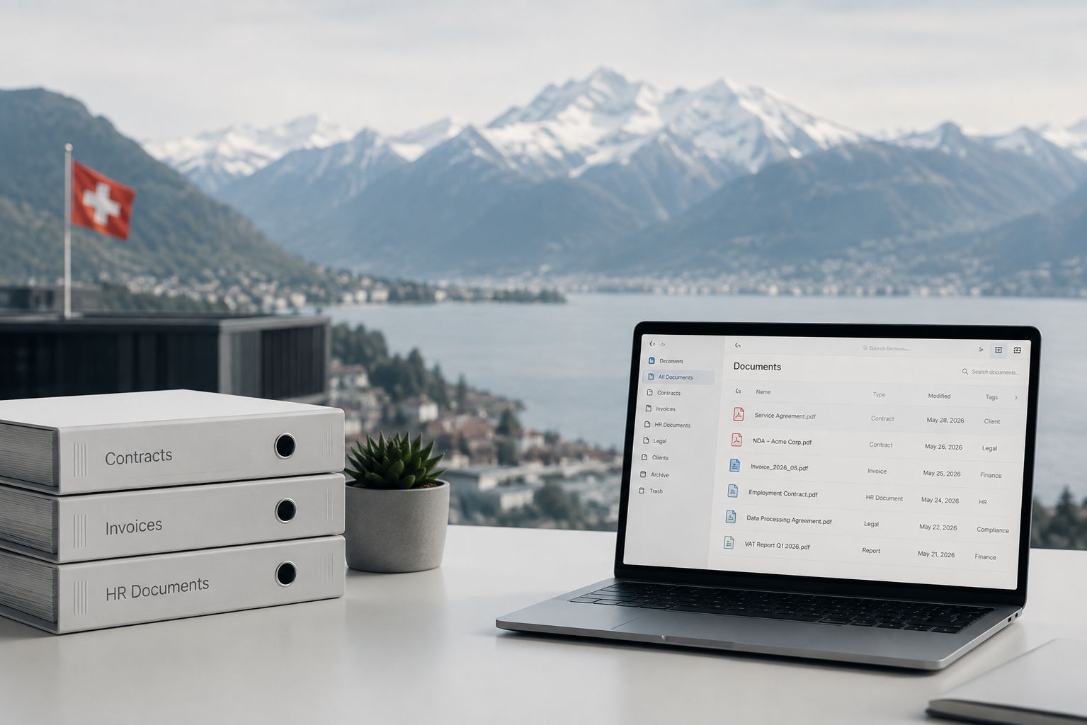 Gestion électronique des documents (GED) : définition, fonctions et choix en Suisse